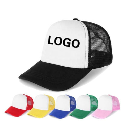 Custom Logo Unisex Foam Baseball Cap - Snapback Trucker Hat