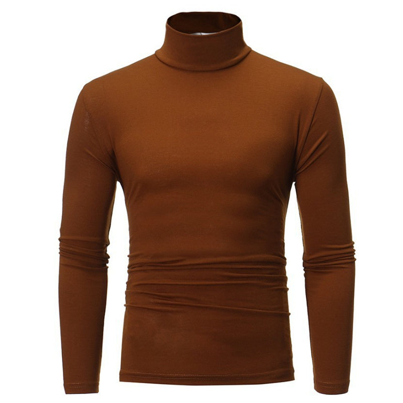 Men's Thermal Long Sleeve High Neck Shirt