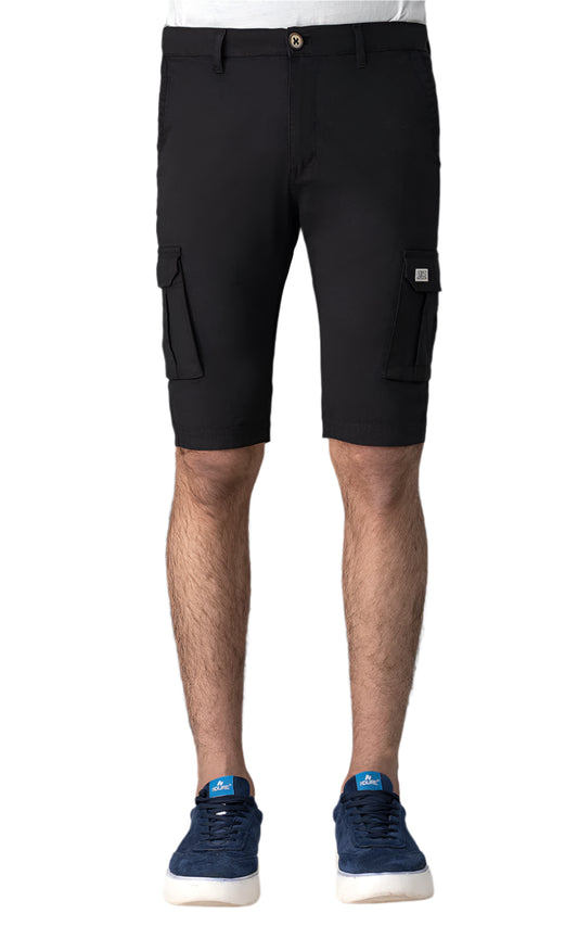 Black Tactical Cargo Shorts