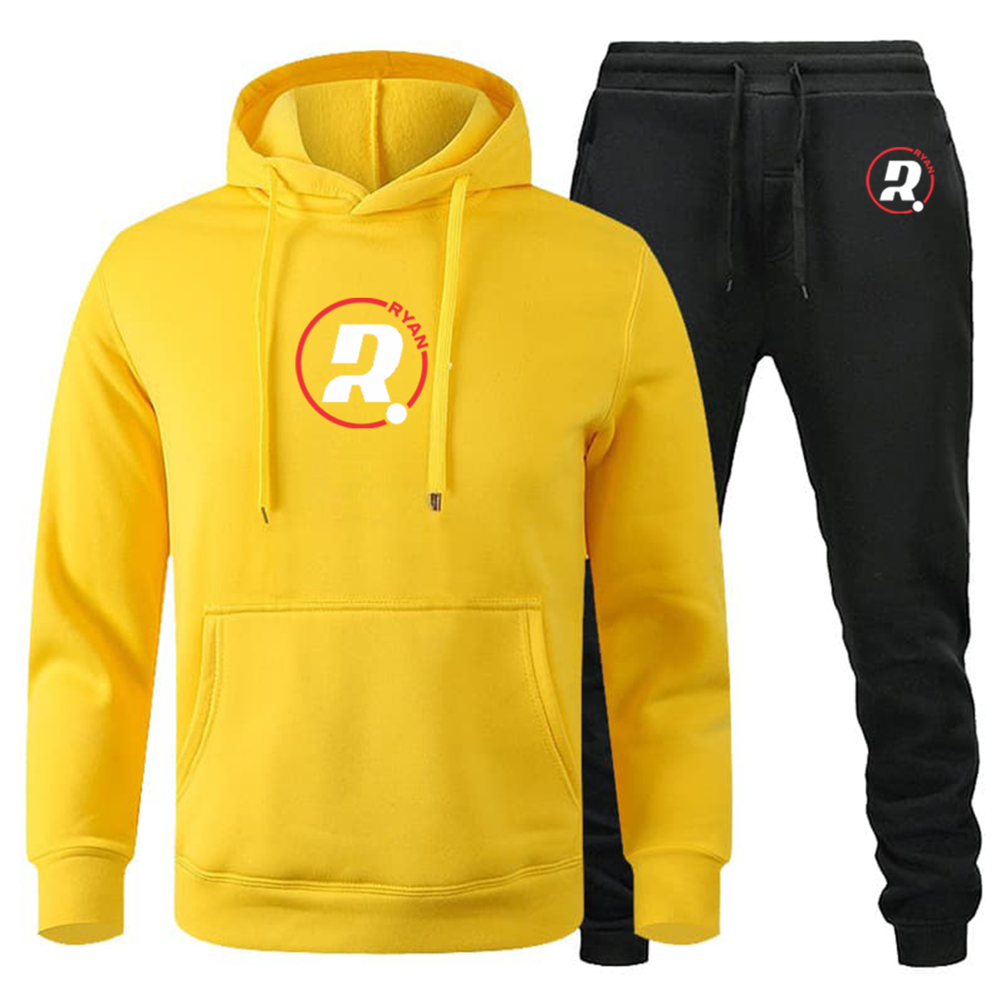 2-Piece Activewear Set – Sport Hoodie & Jogger Pants for Outdoor & Casual Wear