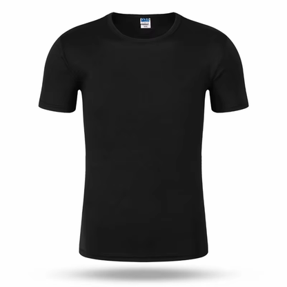 Custom Logo Quick-Dry 100% Polyester T-Shirt