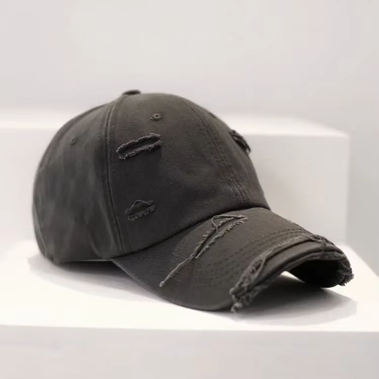 Custom Vintage Washed Cotton Dad Hat - Unstructured Embroidery Cap