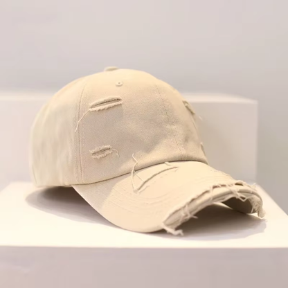 Custom Vintage Washed Cotton Dad Hat - Unstructured Embroidery Cap