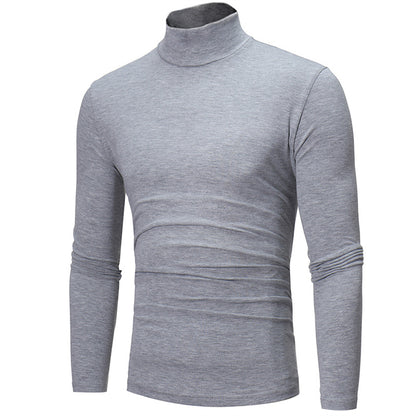 Men's Thermal Long Sleeve High Neck Shirt