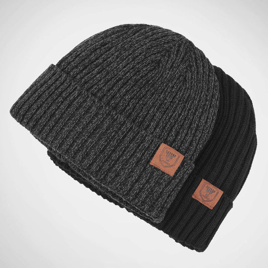 Double Layer Winter Beanie for Men and Women - Perfect Valentine's Gift for Skiing and Running