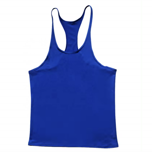 Custom Plus Size Men's Y-Back Gym Tank Tops