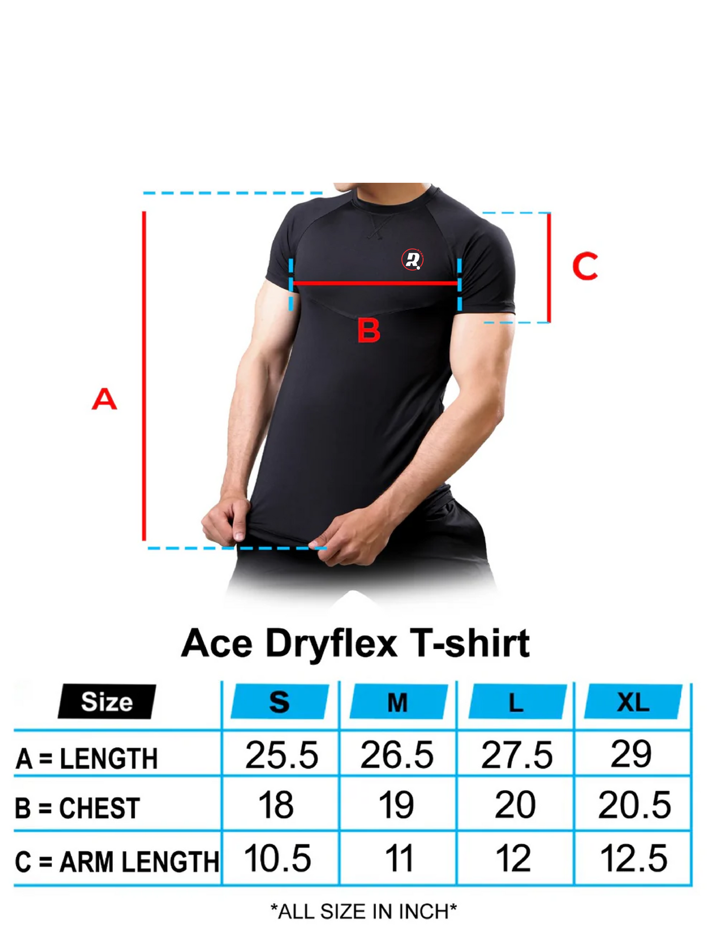 Ace Dry Flex Performance T-Shirt