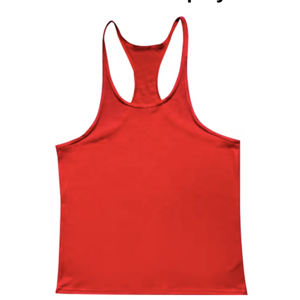 Custom Plus Size Men's Y-Back Gym Tank Tops