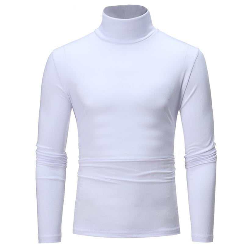 Men's Thermal Long Sleeve High Neck Shirt