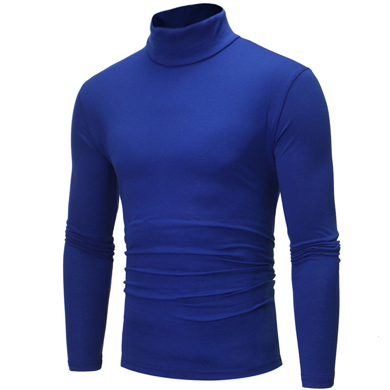 Men's Thermal Long Sleeve High Neck Shirt