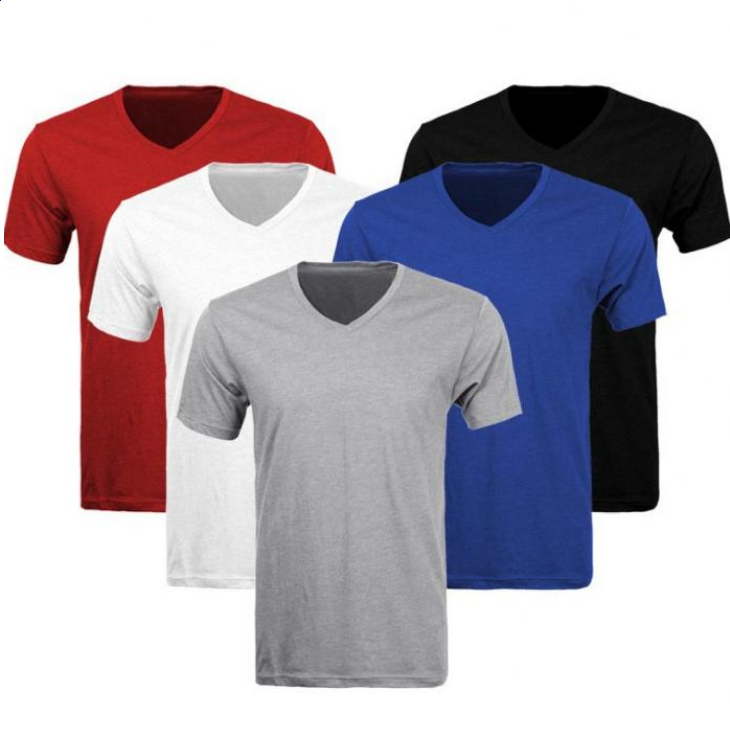 Basic Regular-Fit Plain T-Shirt