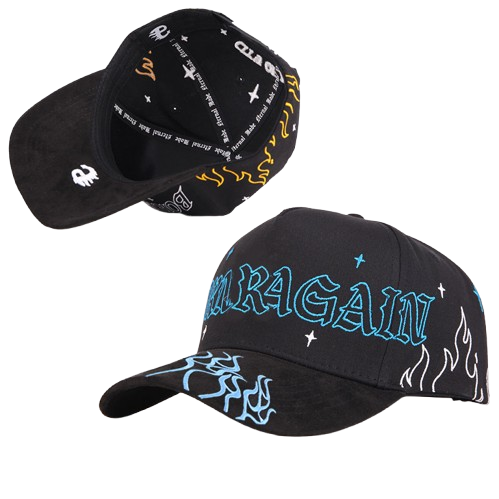 Premium Classic Embroidered Suede Cap with Curved Brim and Customized Logo - Customizable Baseball Hat for Men