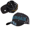 Premium Classic Embroidered Suede Cap with Curved Brim and Customized Logo - Customizable Baseball Hat for Men